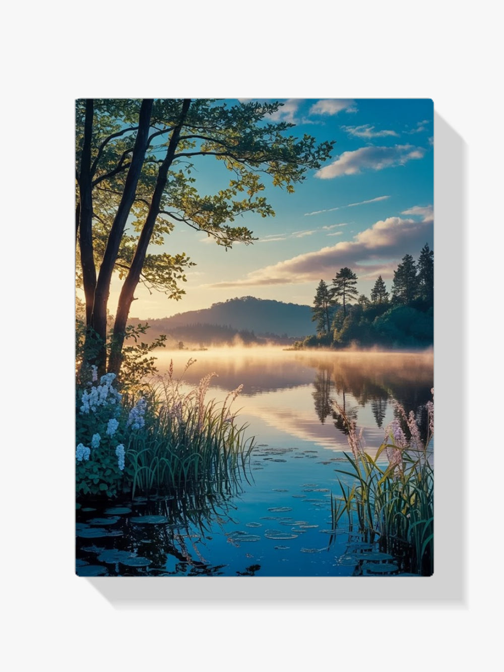 Malen nach Zahlen – Flüstern des Morgensees (2)