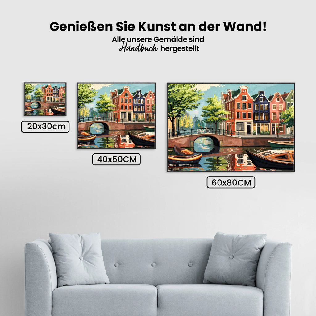 Malen nach Zahlen – Frühling in Amsterdam V1 (1)