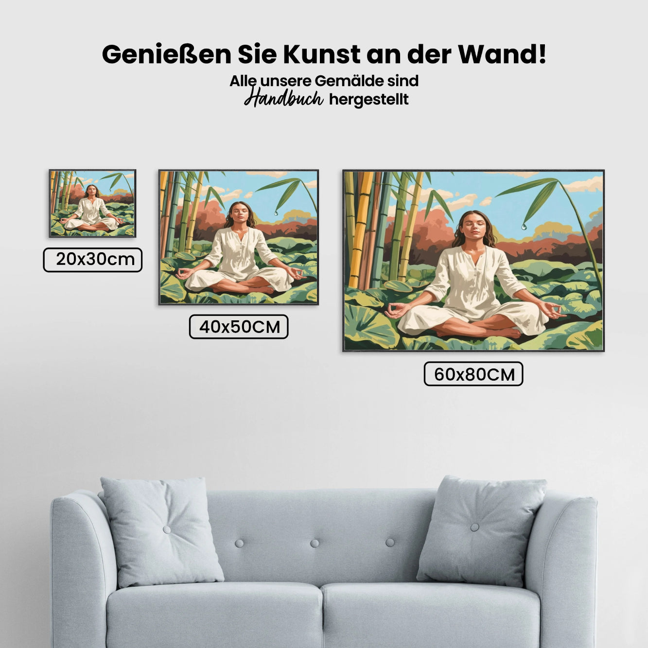 Malen nach Zahlen - Gelassene Stimmung