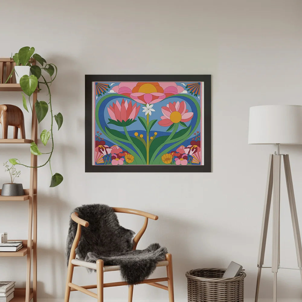 Malen nach Zahlen – Innere Blüte des Friedens-5