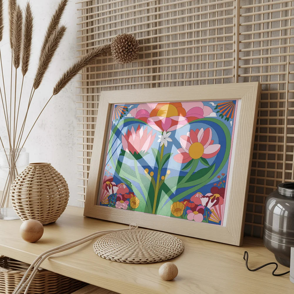 Malen nach Zahlen – Innere Blüte des Friedens-6