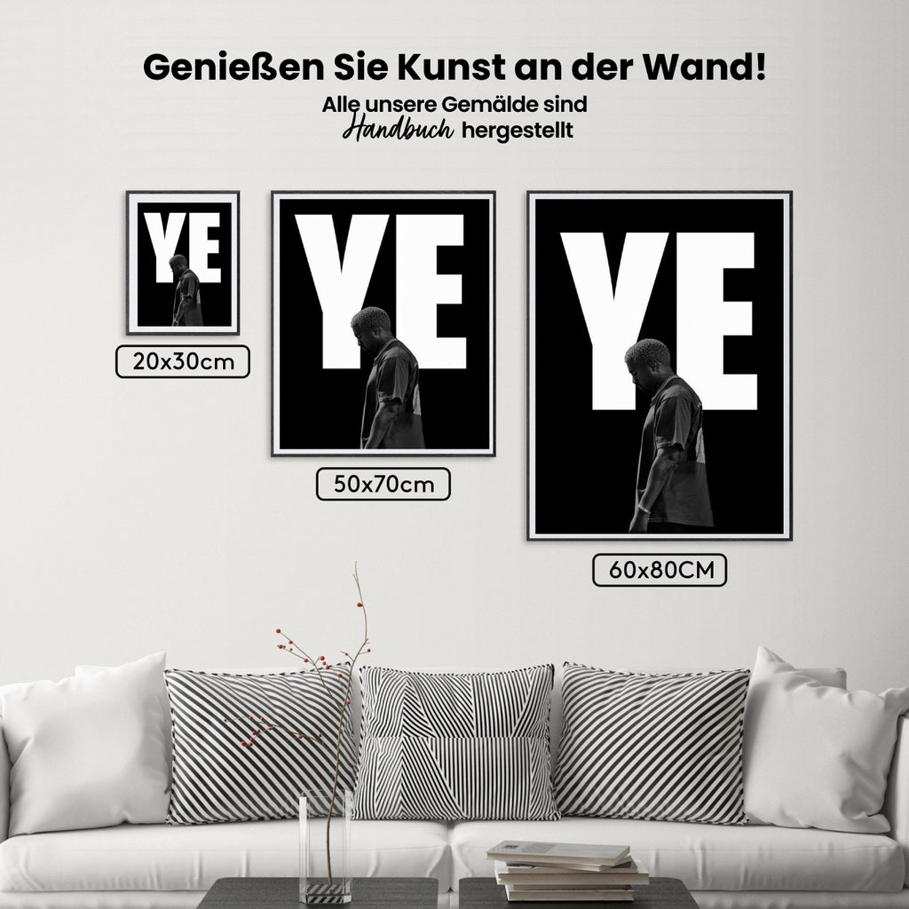 Malen nach Zahlen – Kanye West (1)