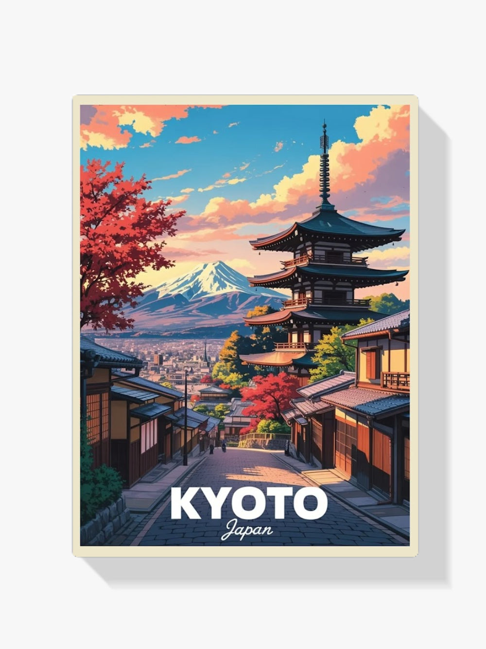 Malen nach Zahlen &#8211; Kyoto, Japan (2)