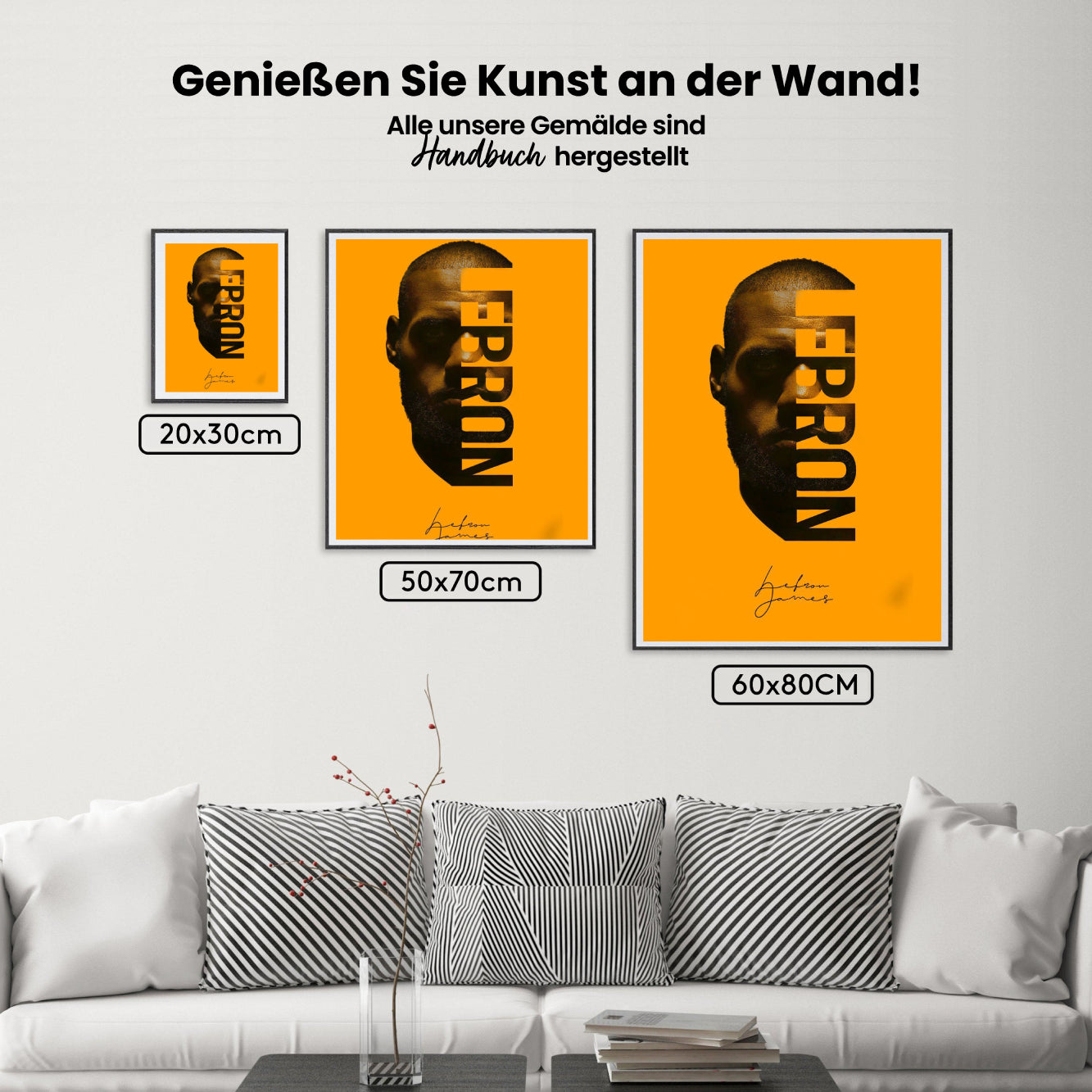 Malen nach Zahlen - Lebron James
