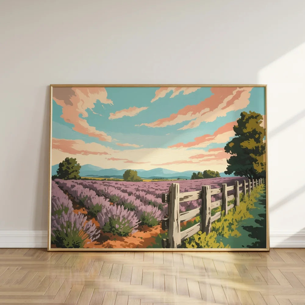 Malen nach Zahlen - Lila Horizont