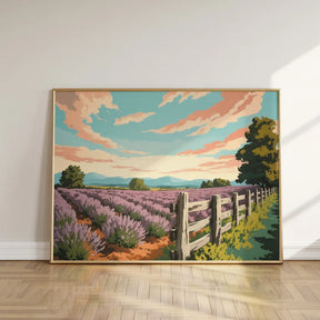 Malen nach Zahlen - Lila Horizont