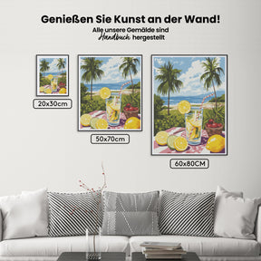 Malen nach Zahlen - Limonadenträume