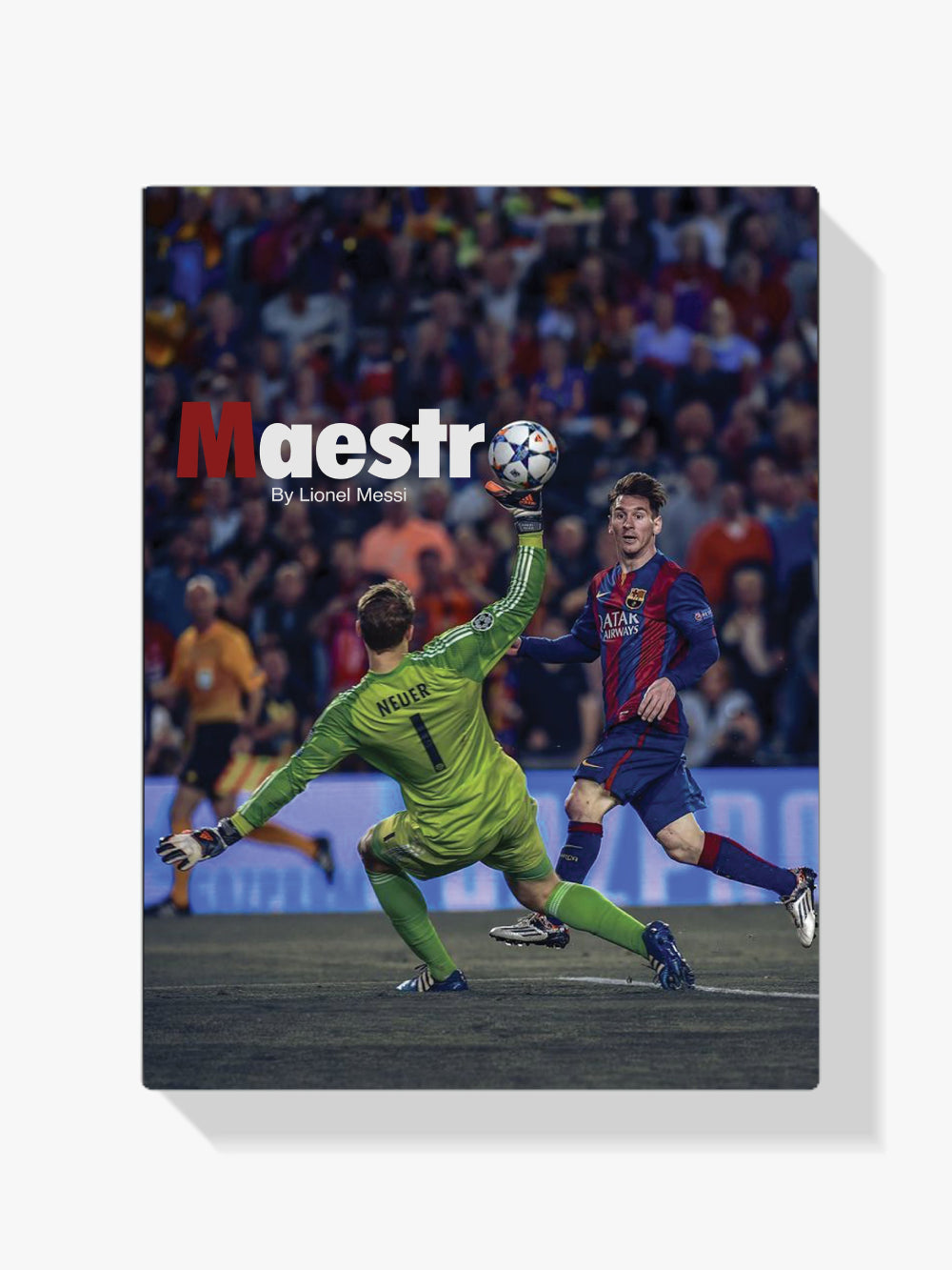 Malen nach Zahlen – Lionel Messi 2-1