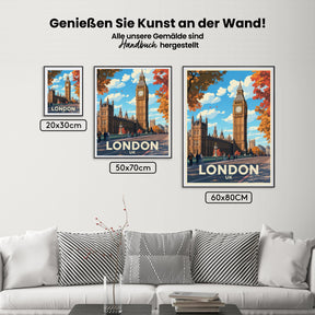 Malen nach Zahlen - London, Großbritannien