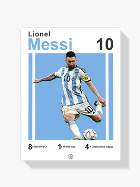 Malen nach Zahlen - Messi