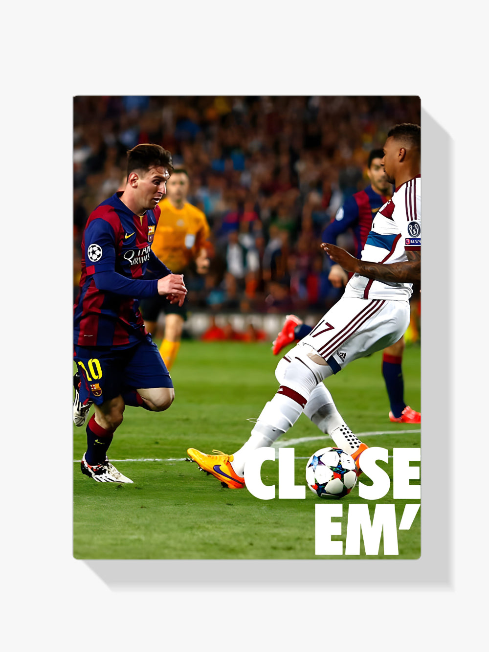 Malen nach Zahlen – Messi 3-1