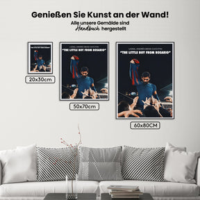 Malen nach Zahlen - Messi