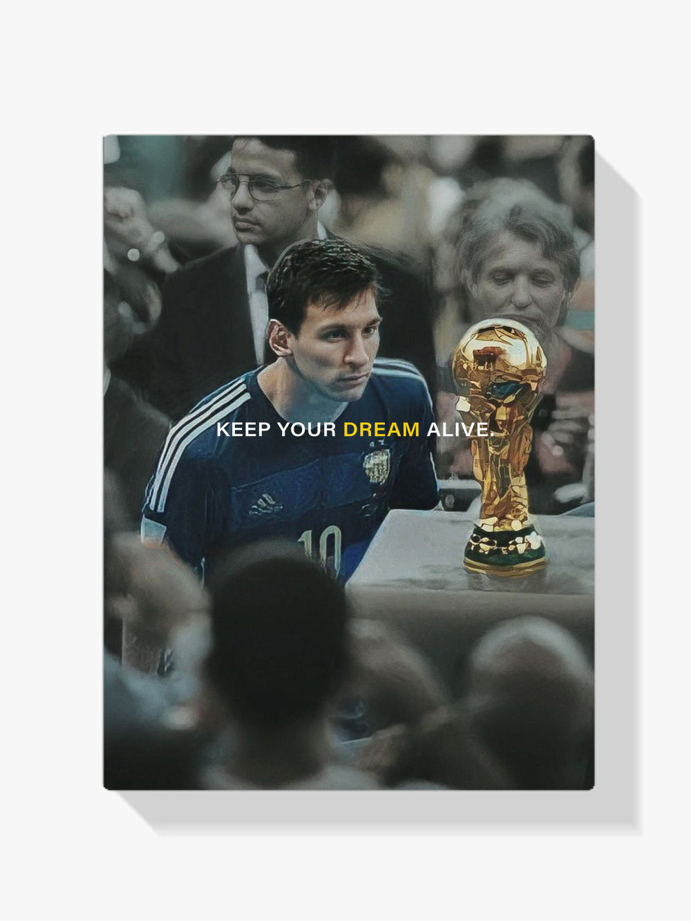 Malen nach Zahlen – Messi 6-1