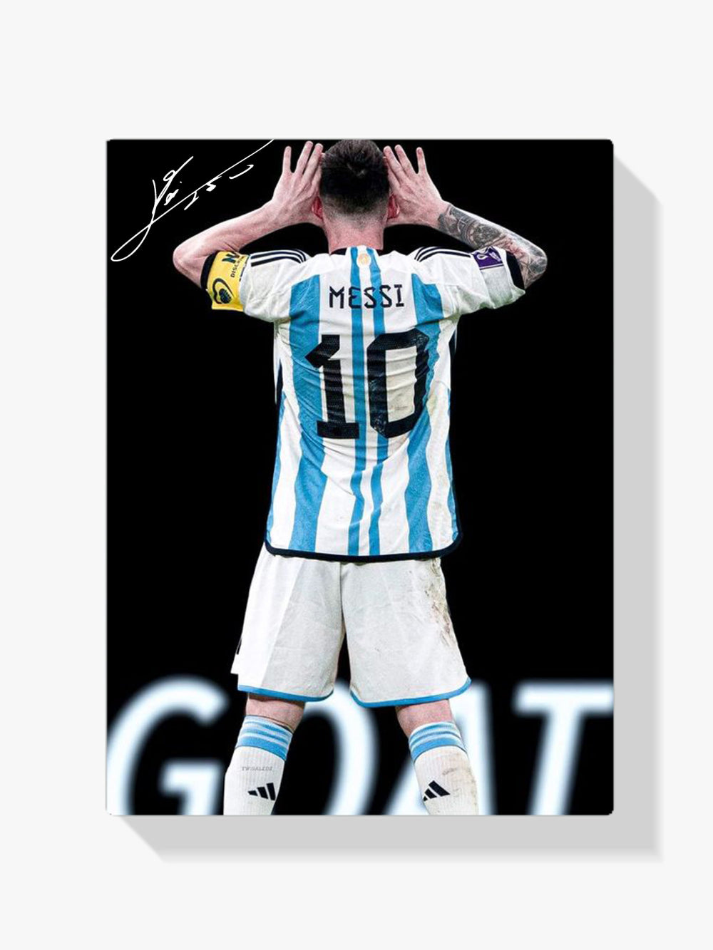 Malen nach Zahlen – Messi 7-1