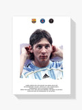 Malen nach Zahlen – Messi 8-1