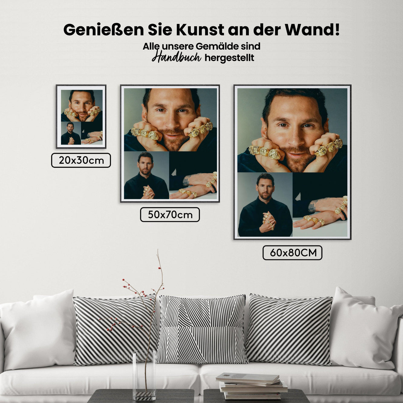 Malen nach Zahlen – Messi (9)