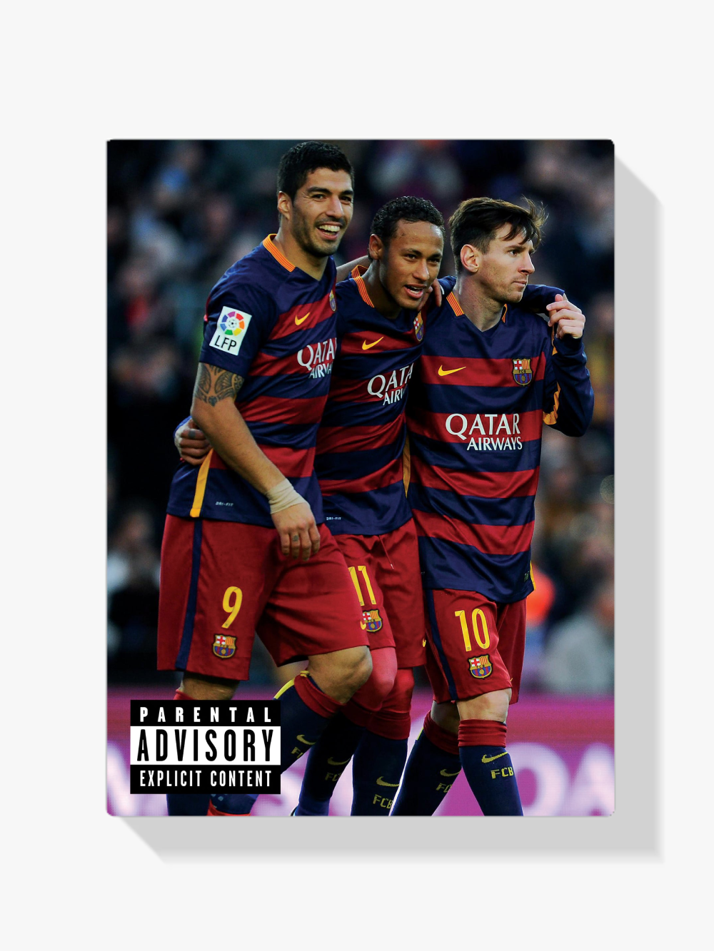 Malen nach Zahlen - Messi, Suarez und Neymar