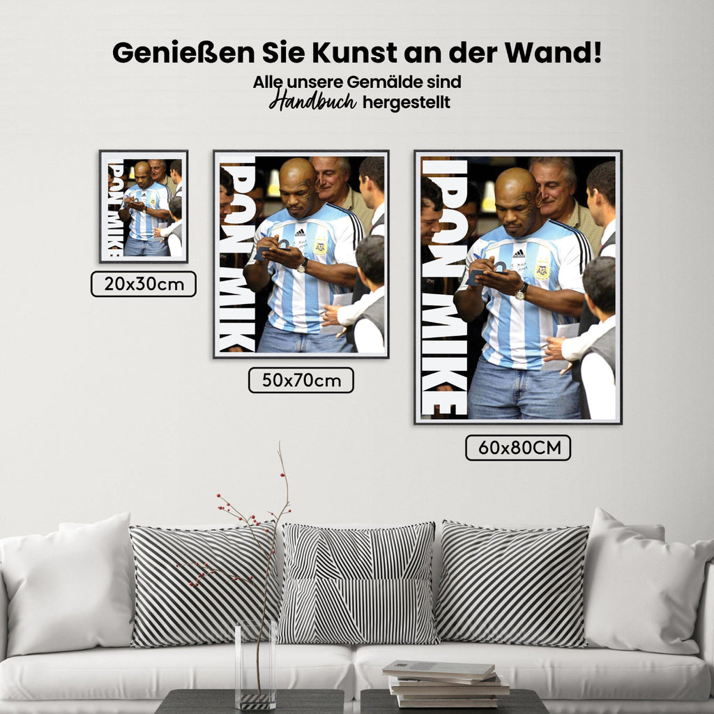 Malen nach Zahlen – Mike Tyson (1)