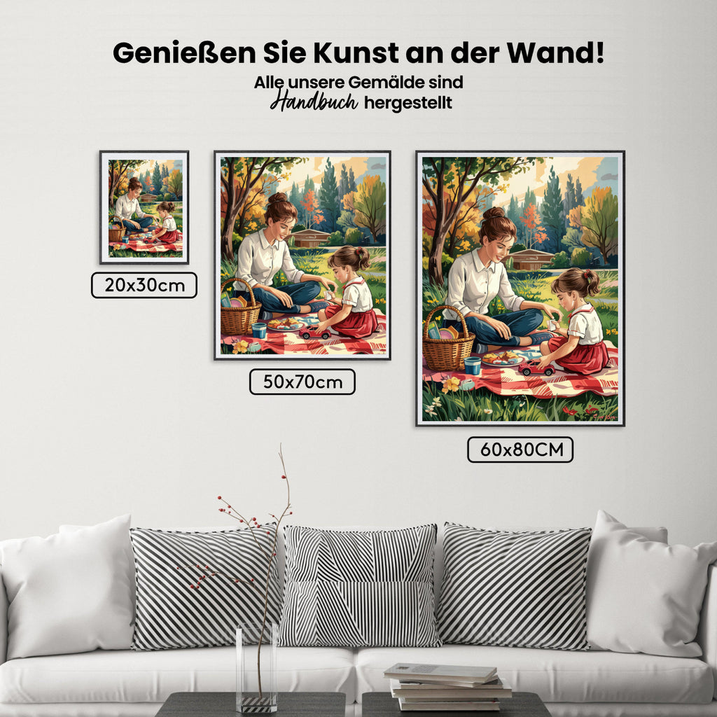Malen nach Zahlen – Momente mit Mama (1)