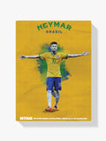 Malen nach Zahlen – Neymar