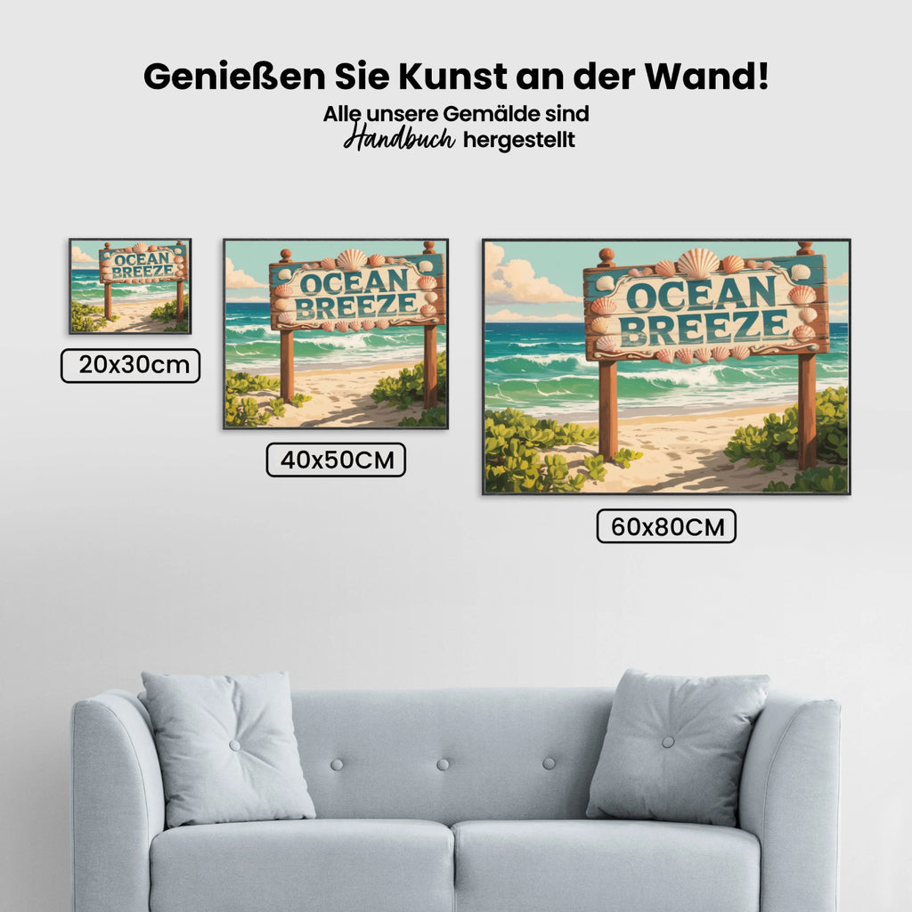 Malen nach Zahlen – Ozeanbrise Flucht (1)