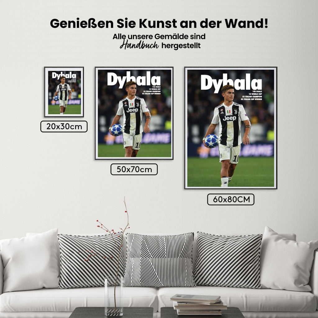Malen nach Zahlen – Paulo Dybala (3)