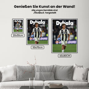 Malen nach Zahlen - Paulo Dybala