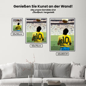 Malen nach Zahlen - Pelé