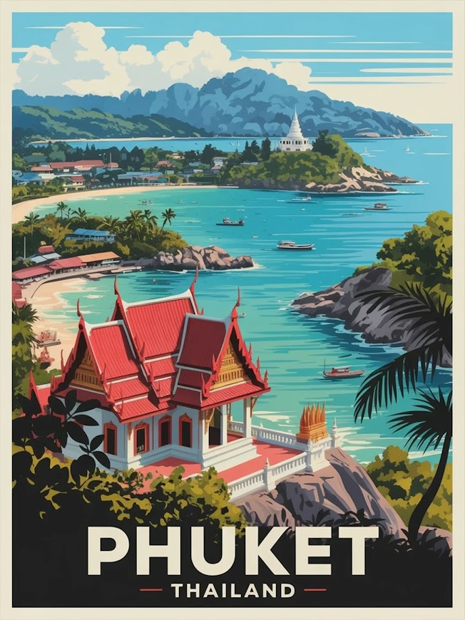 Malen nach Zahlen &#8211; Phuket, Thailand (2)