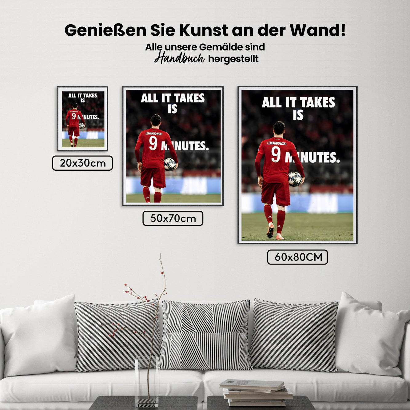 Malen nach Zahlen - Robert Lewandowski