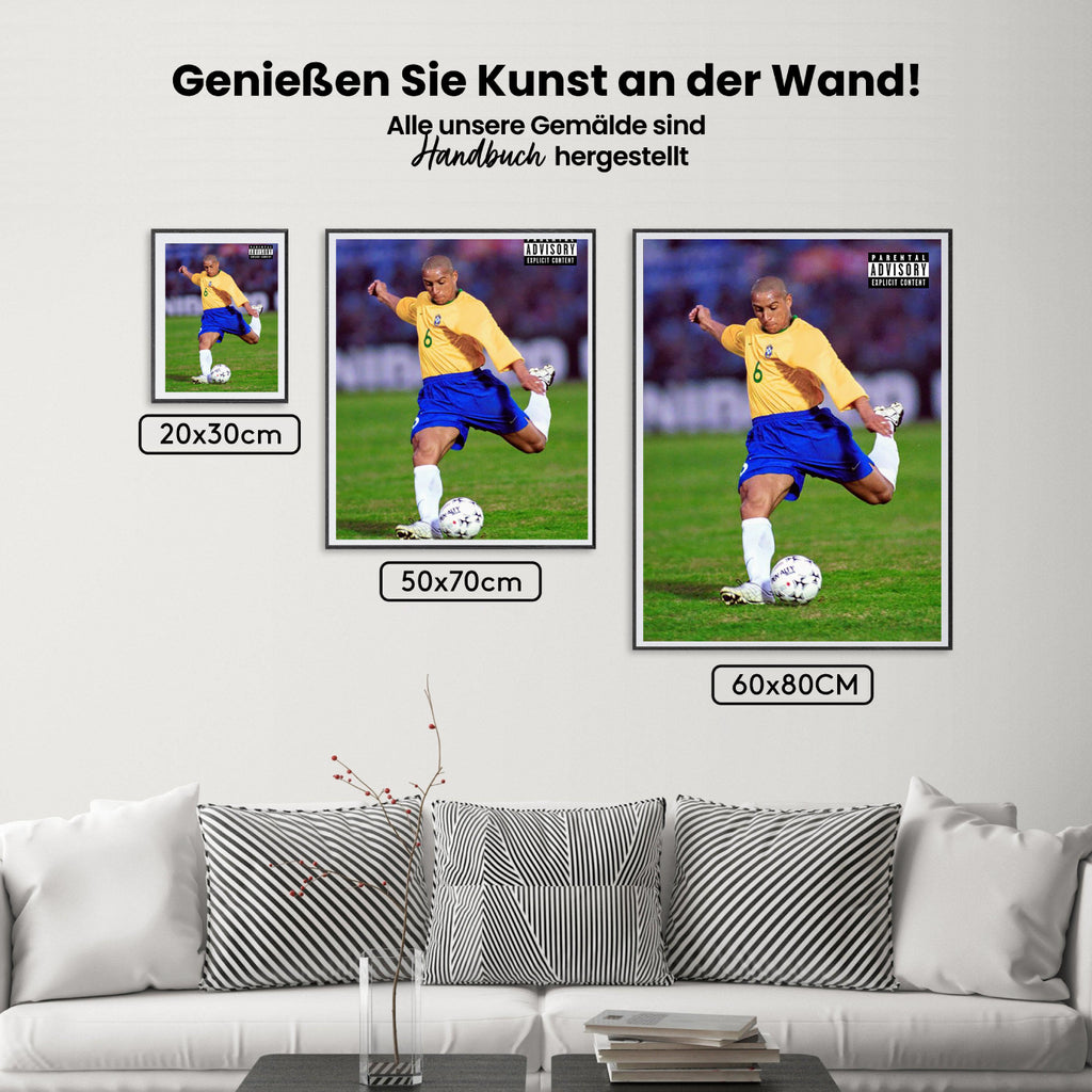 Malen nach Zahlen – Roberto Carlos (1)