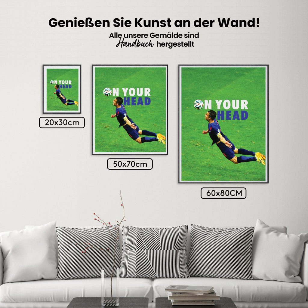 Malen nach Zahlen – Robin Van Persie (1)