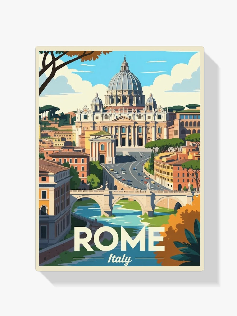 Malen nach Zahlen &#8211; Rom, Italien (2)