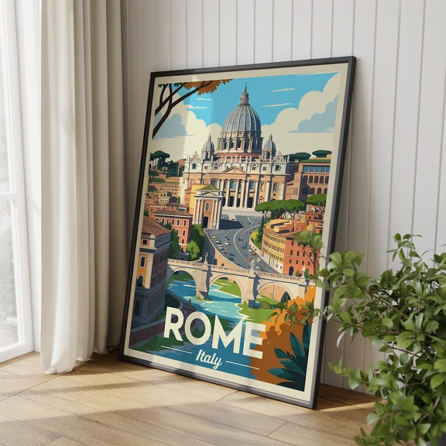 Malen nach Zahlen – Rom, Italien (3)