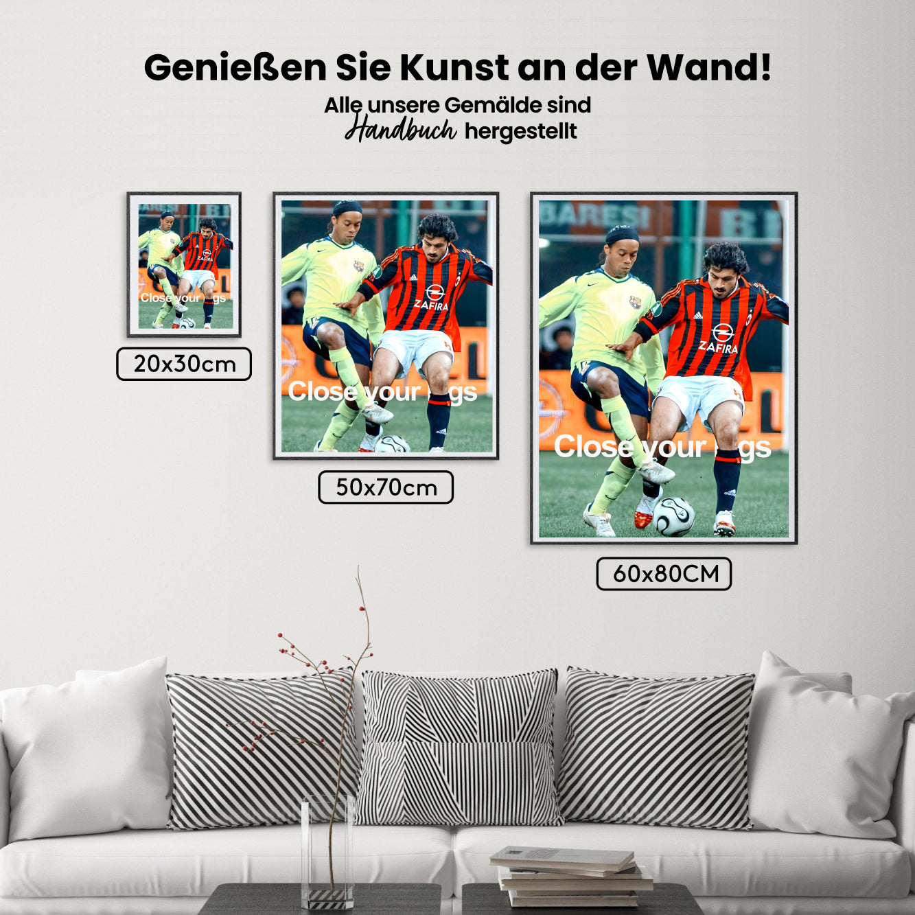 Malen nach Zahlen – Ronaldinho (1)