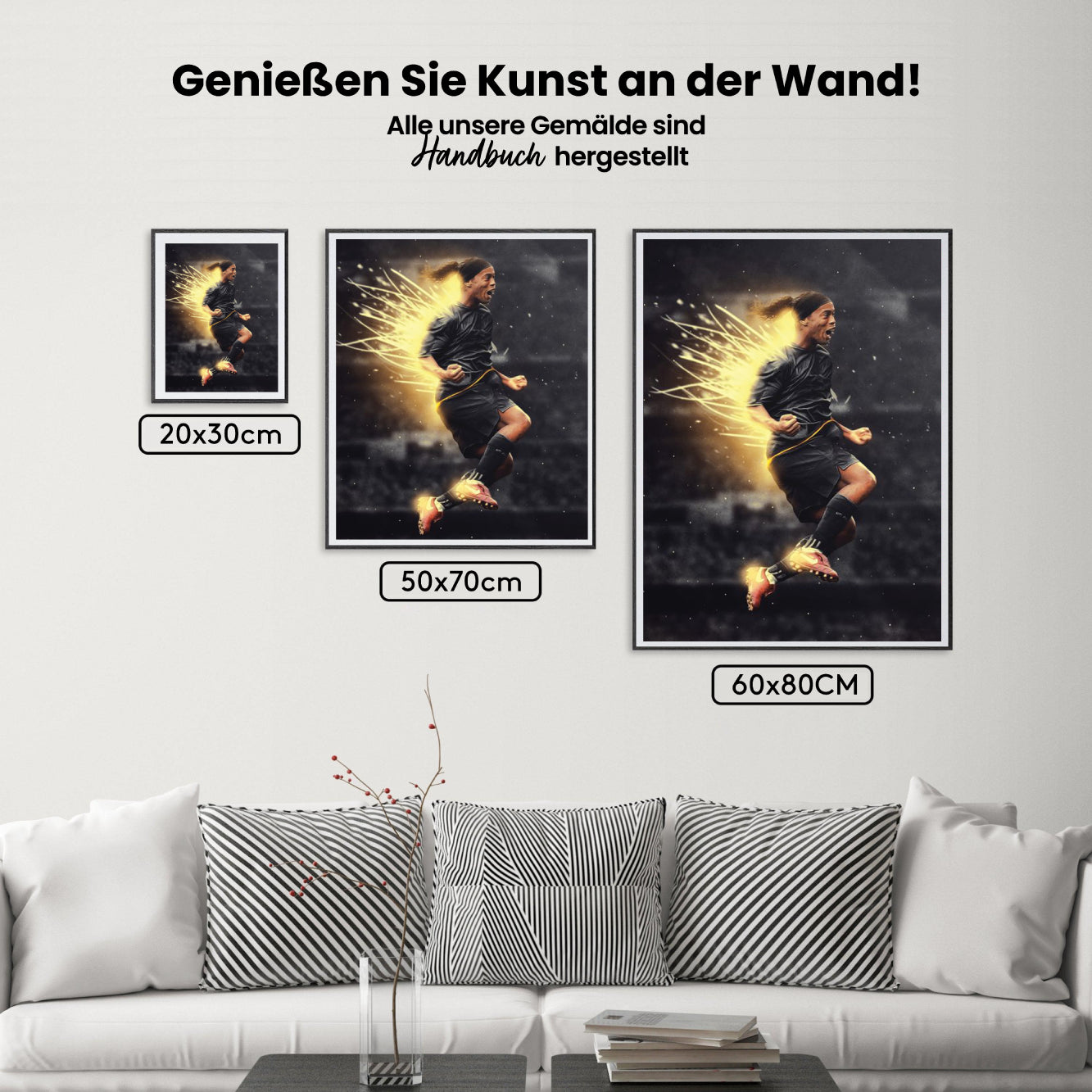 Malen nach Zahlen – Ronaldinho (2)
