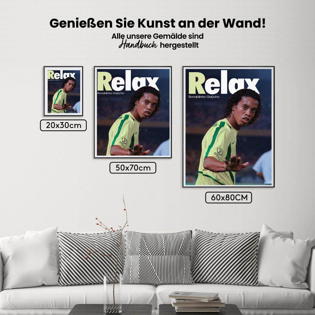 Malen nach Zahlen – Ronaldinho (3)