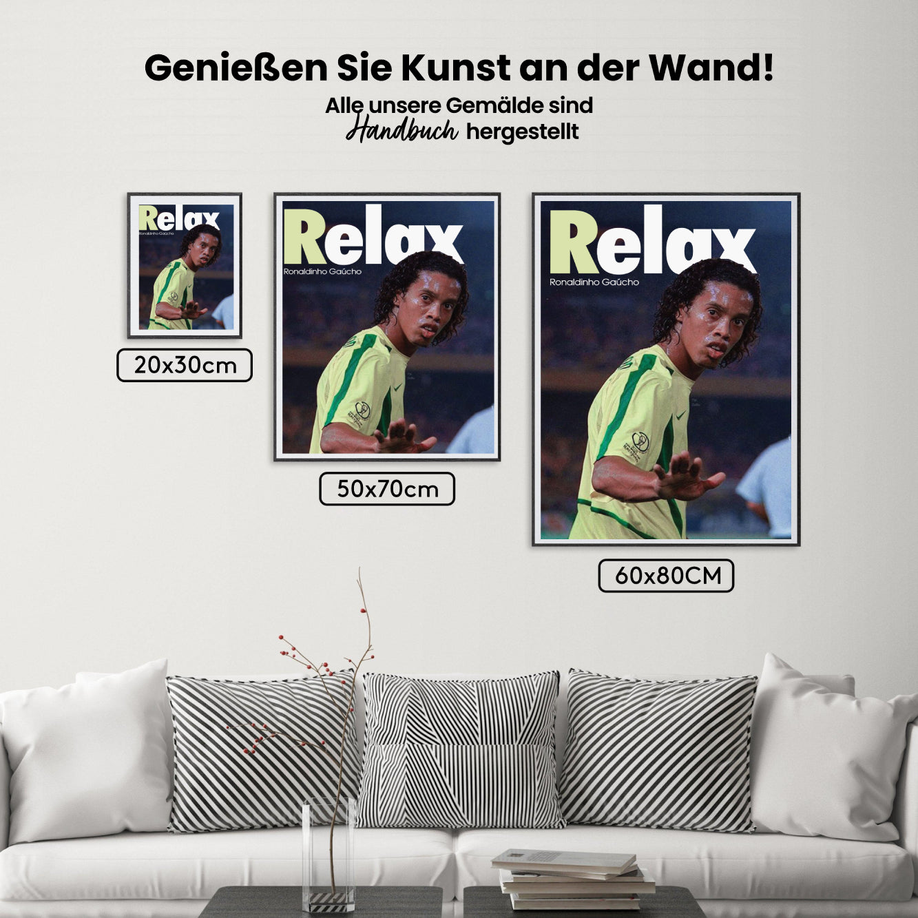 Malen nach Zahlen – Ronaldinho (3)