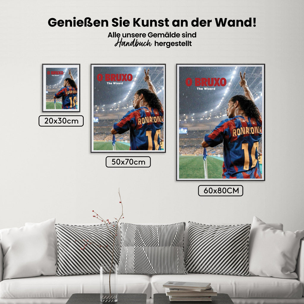 Malen nach Zahlen – Ronaldinho (5)