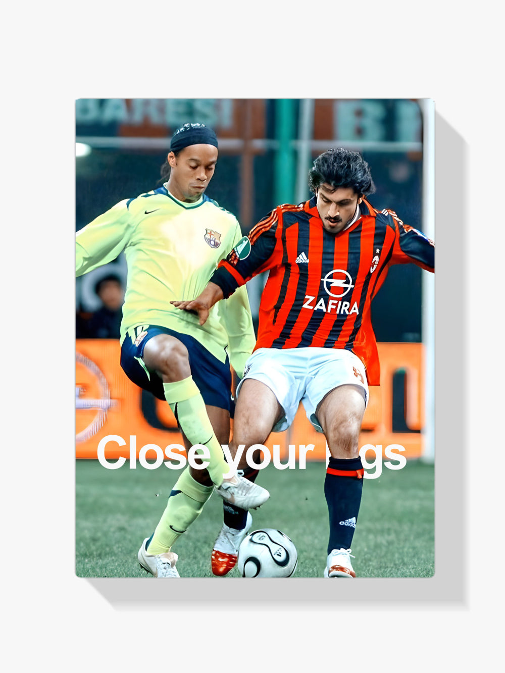 Malen nach Zahlen – Ronaldinho