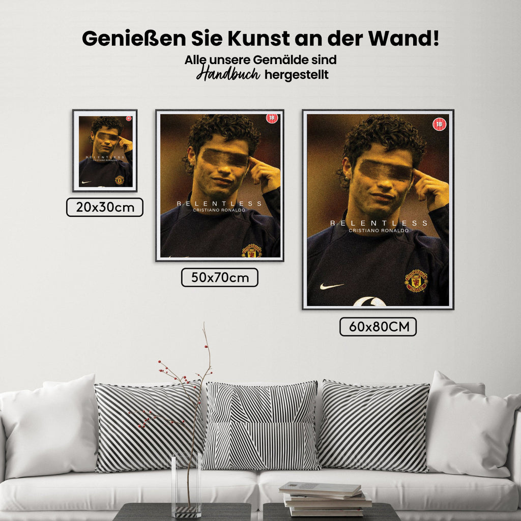 Malen nach Zahlen – Ronaldo (1)