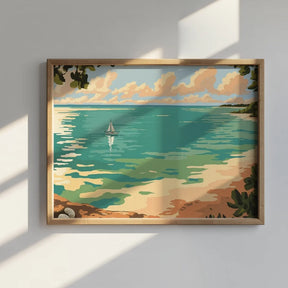 Malen nach Zahlen - Ruhiger Horizont