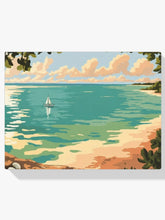 Malen nach Zahlen &#8211; Ruhiger Horizont