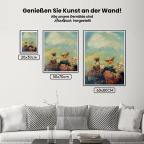 Malen nach Zahlen - Schmetterlinge