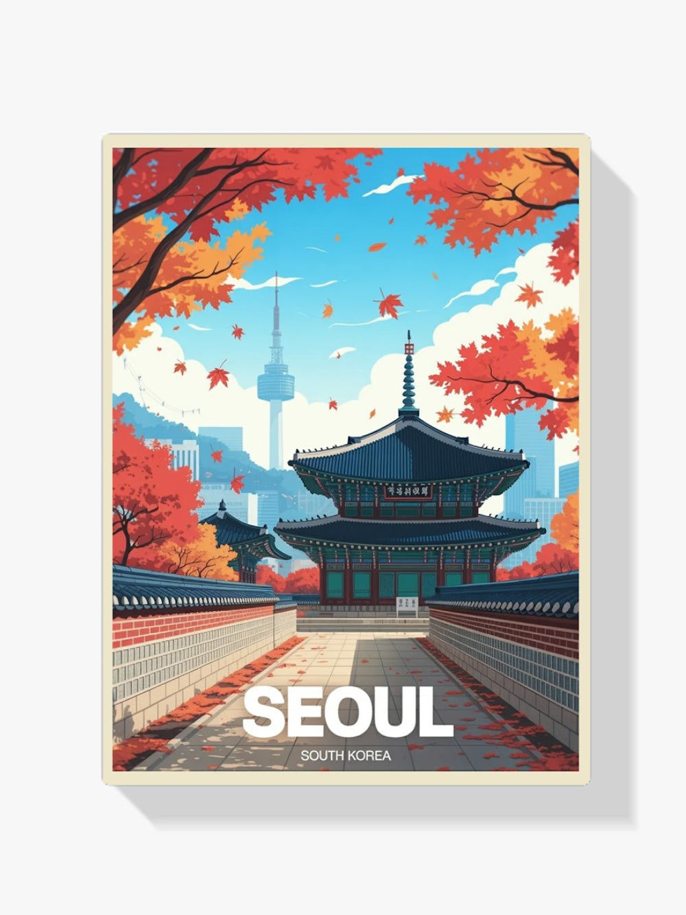 Malen nach Zahlen &#8211; Seoul, Südkorea-1 (2)