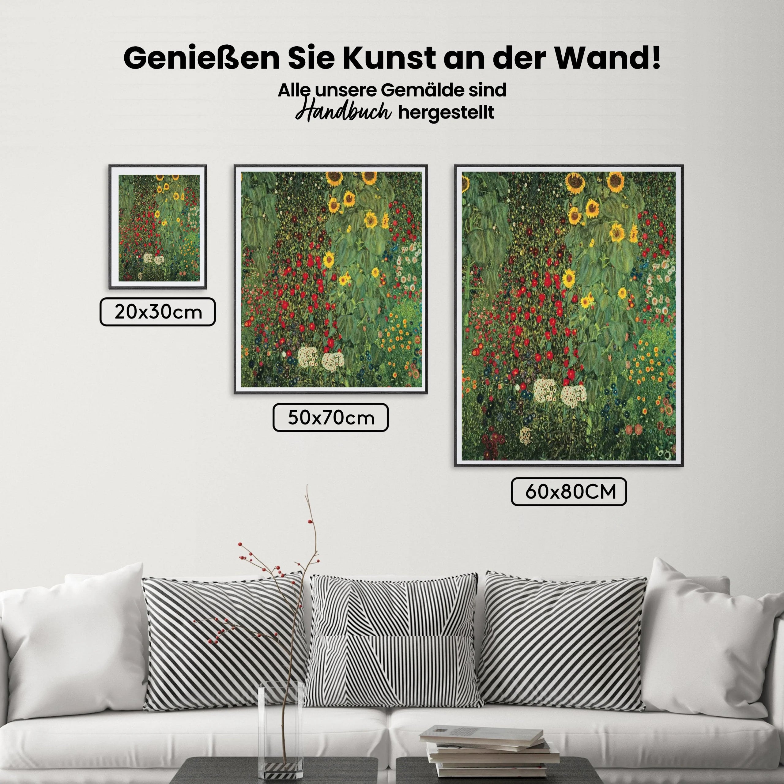 Malen nach Zahlen - Sonnenblumen Park