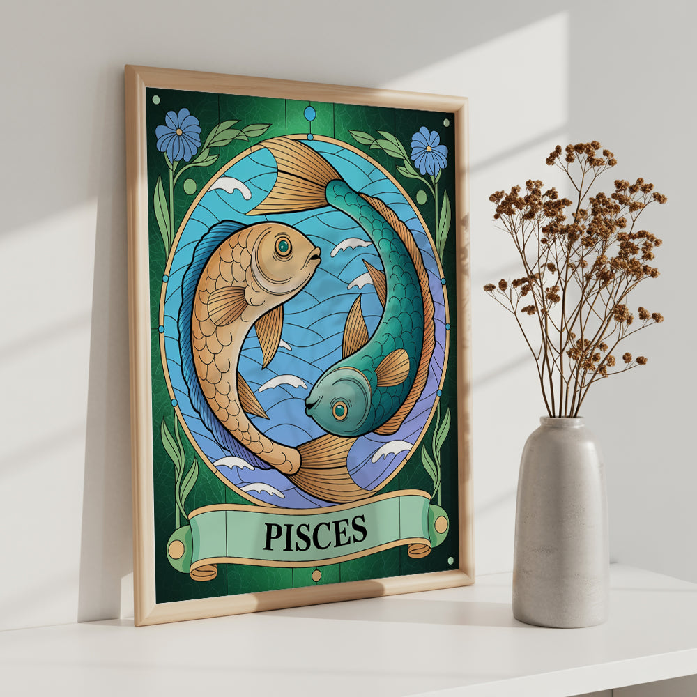 Malen nach Zahlen – Sternzeichen – Fische-5 (3)