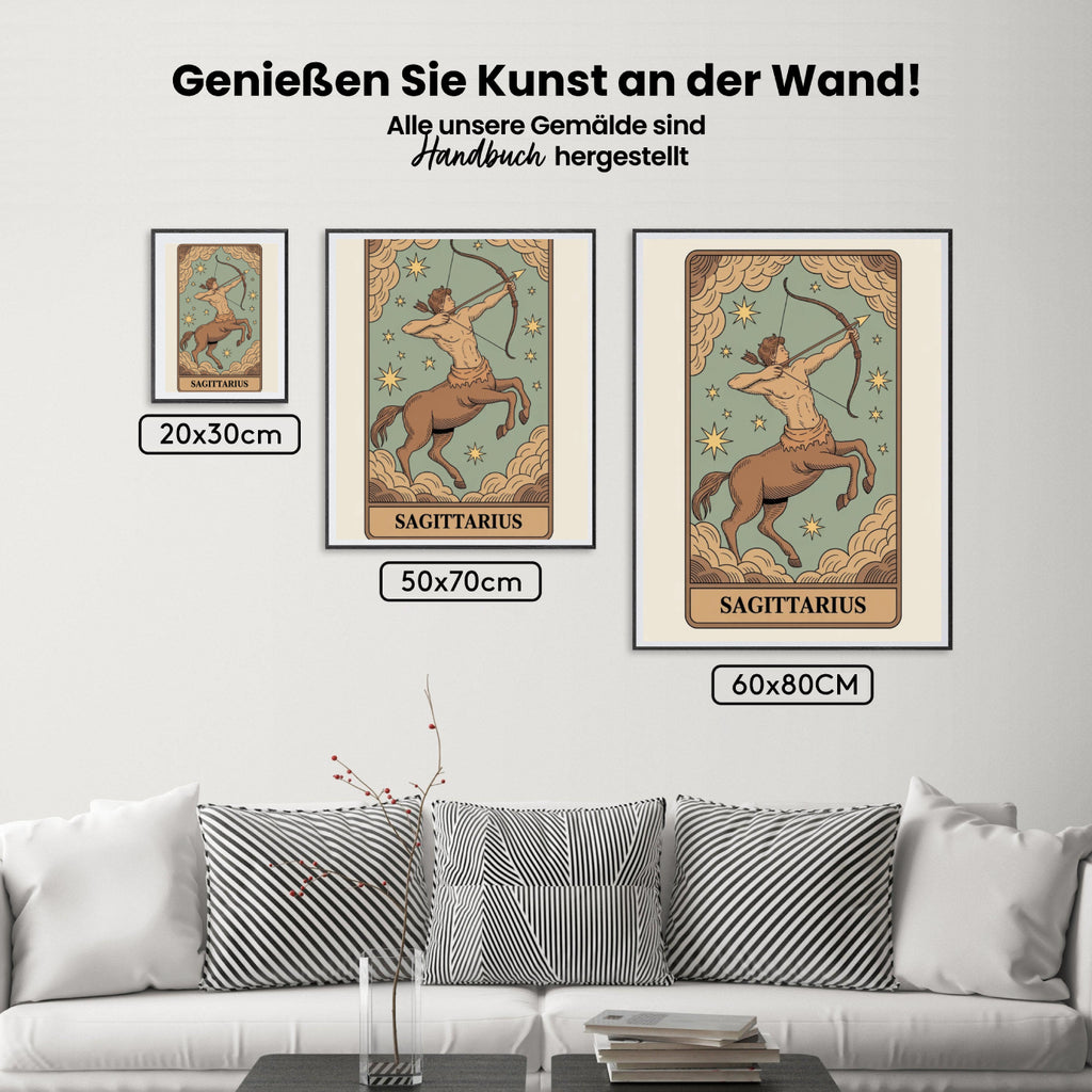 Malen nach Zahlen – Sternzeichen – Schütze-3-12