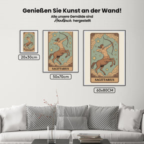 Malen nach Zahlen - Sternzeichen - Schütze