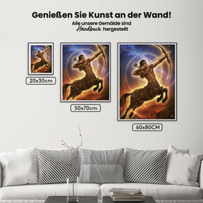 Malen nach Zahlen - Sternzeichen - Schütze